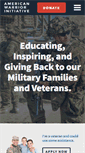 Mobile Screenshot of americanwarriorinitiative.com